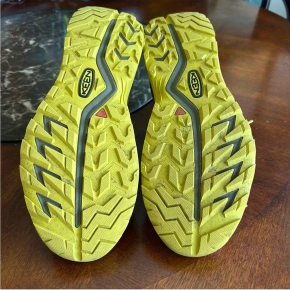 KEEN Versacore Speed Bright Gold Flame Antique Moss Hiking Trail shoes size 9.5 - Picture 12 of 15